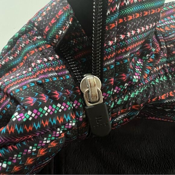 VTG Fila Sport Biella Black Full Zip High-Pile Western Southwest Fleece SZ XL - Picture 10 of 15